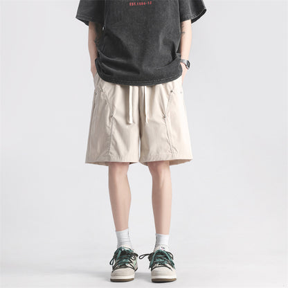 Fashion Men's Vintage Logging Cargo Shorts
